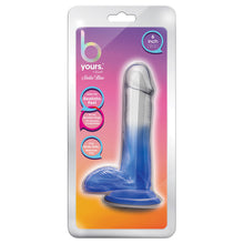 Load image into Gallery viewer, B Yours Stella Blue Dildo-Blue 6&quot; BL-38502