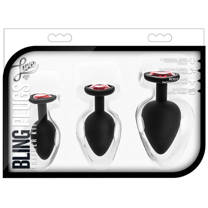 Luxe Bling Plugs Training Kit-Black Wi... BL-395825