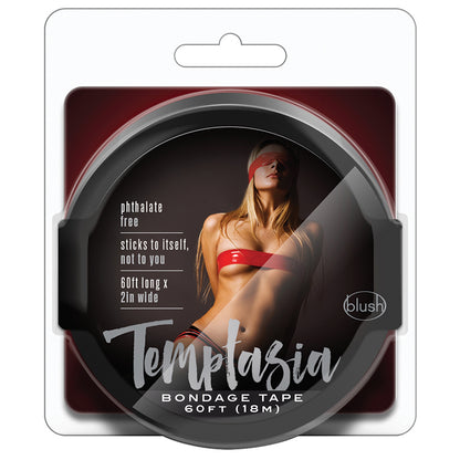 Temptasia Bondage Tape-Black 60ft BL-40695