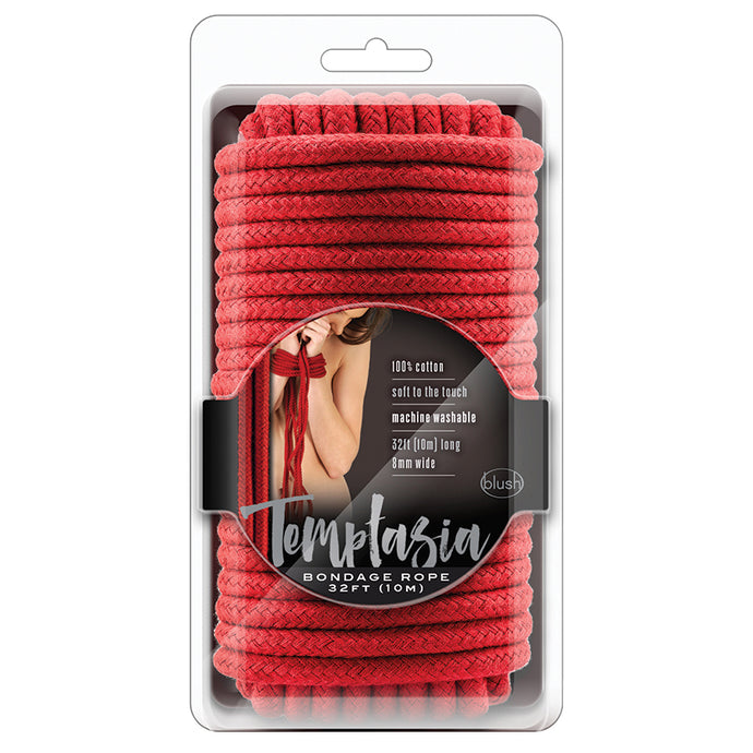 Temptasia Bondage Rope-Red 32ft BL-41698
