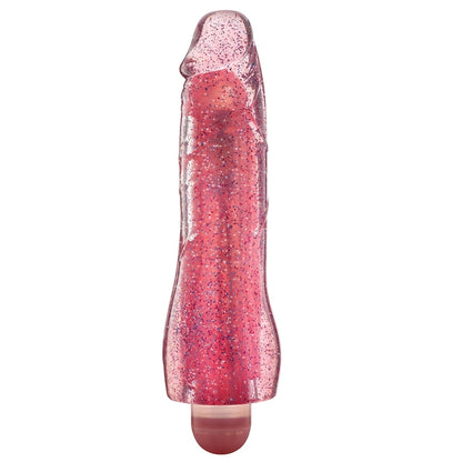 Glow Dicks Molly Glitter Vibrator-Pink 8