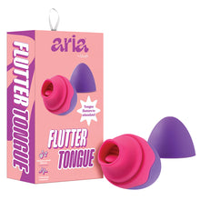 Load image into Gallery viewer, Aria Flutter Tongue-Purple 4.25&quot; BL-53101