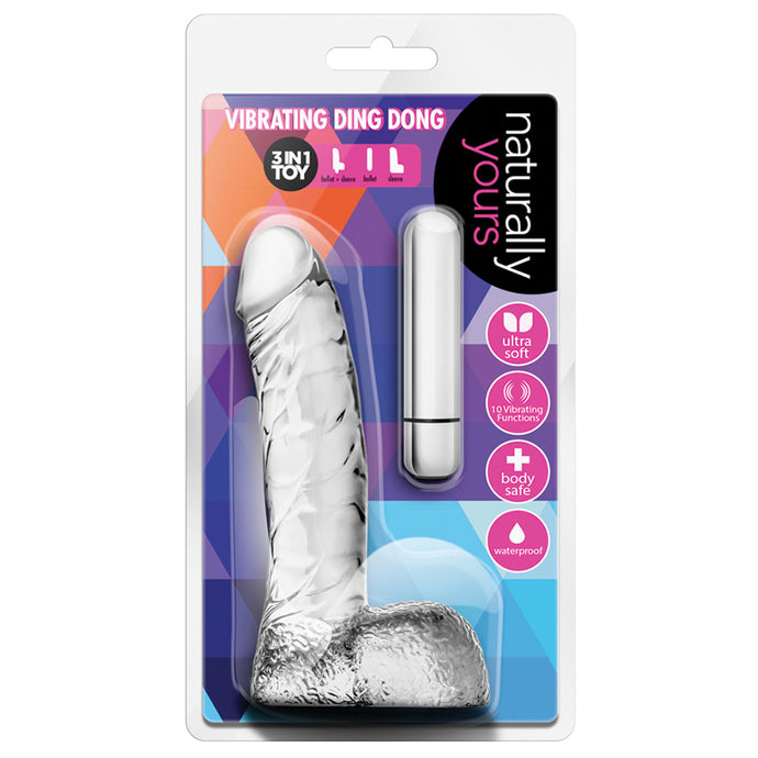 Naturally Yours Vibrating Ding Dong-Cl... BL-53712