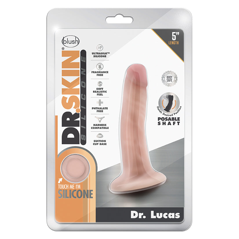 Dr. Skin Silicone Dong with Suction Cu... BL-54513