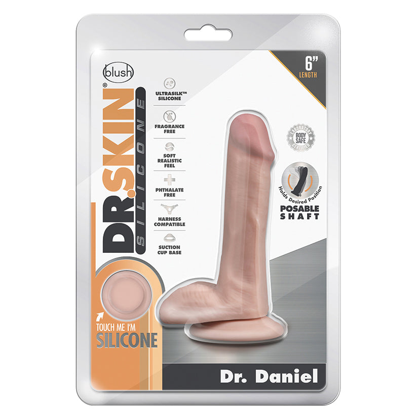 Dr. Skin Silicone Dong with Suction Cu... BL-54613