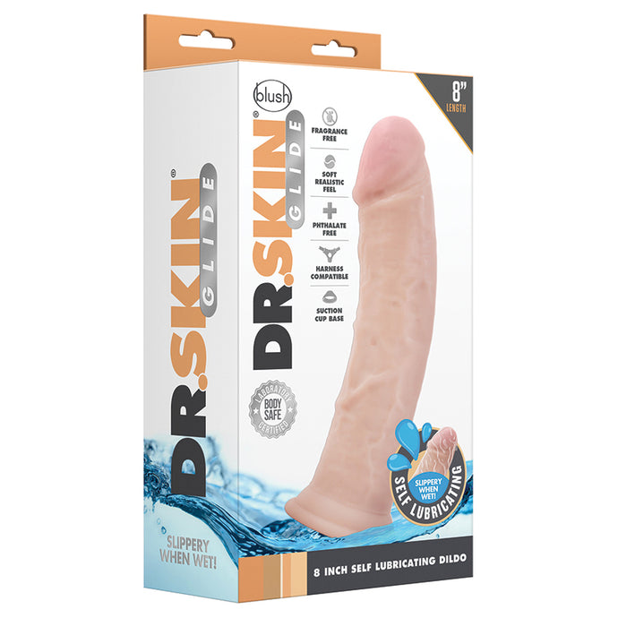 Dr. Skin Glide Self Lubricating Dildo-... BL-55804