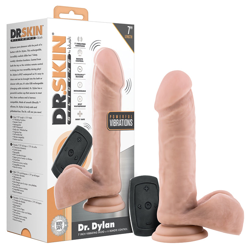 Dr. Skin Silicone Dr. Dylan Vibrating ... BL-66453