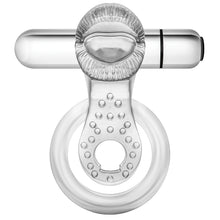 Load image into Gallery viewer, Stay Hard 10 Function Vibrating Tongue Ring-Clear