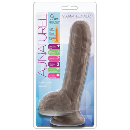 Au Naturel Sensa Feel Dildo-Chocolate ... BL-74806