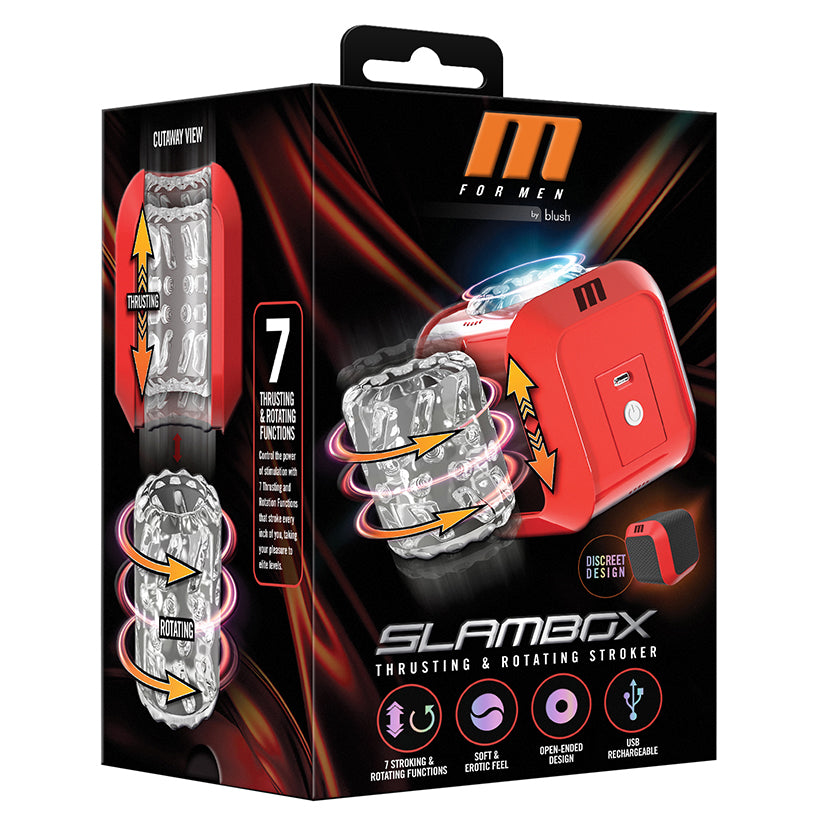 M for Men Slambox-Red BL-83608