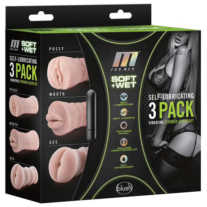 M for Men Soft and Wet Self-Lubricatin... BL-84103