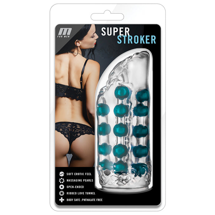 M for Men Super Stroker-Clear BL-84412