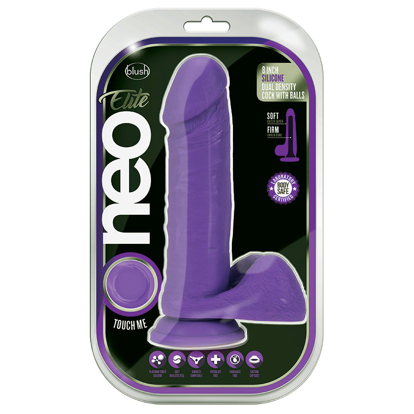 Neo Elite Silicone Dual Density Cock w... BL-86701