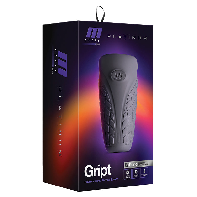 M Elite Platinum Gript-Black BL-88845