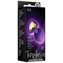 Load image into Gallery viewer, Temptasia Bling Plug-Large Purple BL-95851