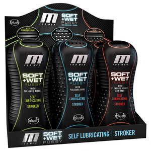 M for Men Soft and Wet 6pc Counter Dis... BL-99888