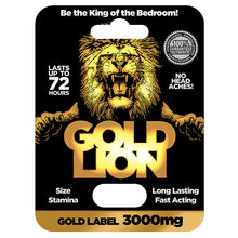 Load image into Gallery viewer, Gold Lion Single Pack None