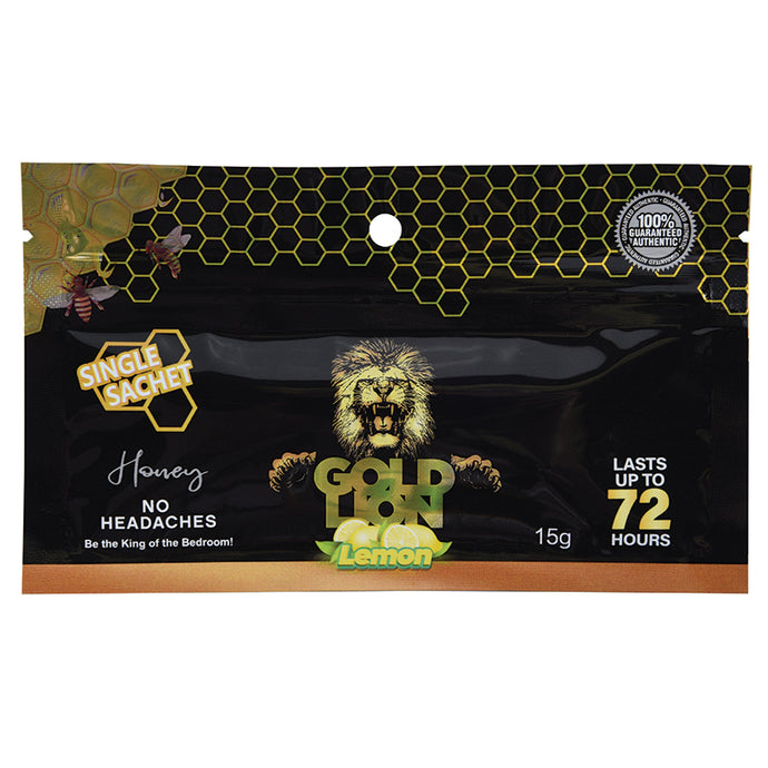 Gold Lion Lemon Honey Single Pack GLH1 Eaches