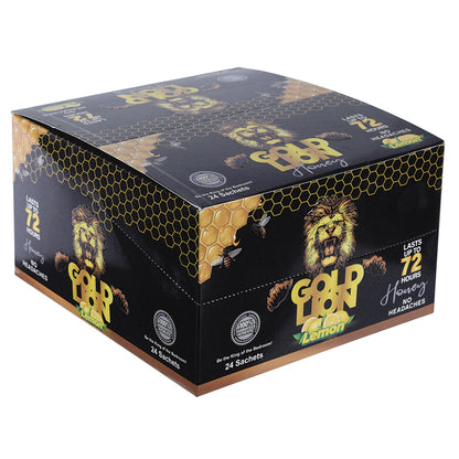 Gold Lion Lemon Honey Display of 24 GLH1 Display