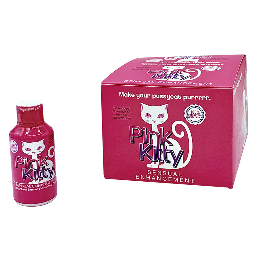 Pink Kitty Single Shot Display of 12 PKLIQD DISPLAY