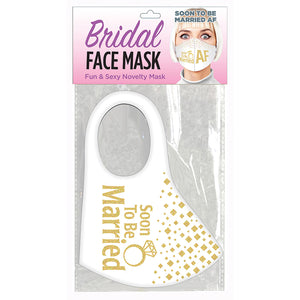 Soon To Be Married AF Glitter Mask CP.1030