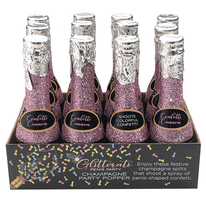 Glitterati Champagne Confetti Poppers ... CP.1055