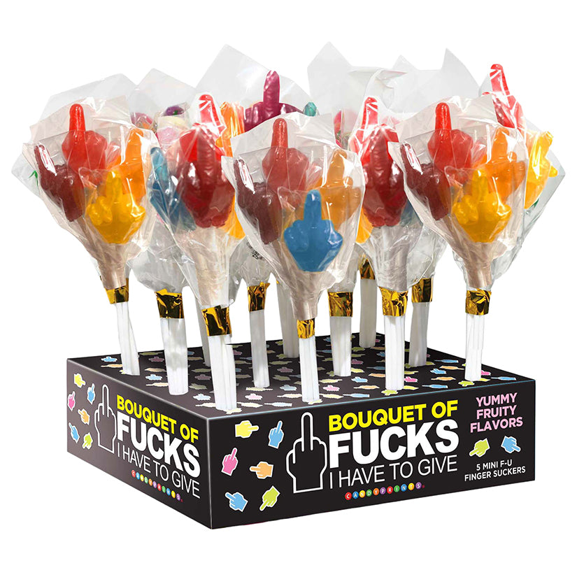 Last Fuck Lollipops Bouquet Display of 12