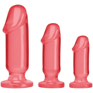 Crystal Jellies Anal Starter Kit-Pink