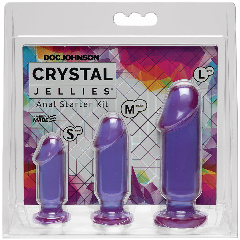 Crystal Jellies Anal Starter Kit-Purpl... 0283-22-CD