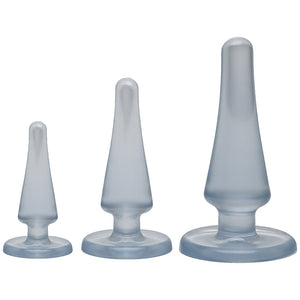 Crystal Jellies Anal Initiation Kit-Clear