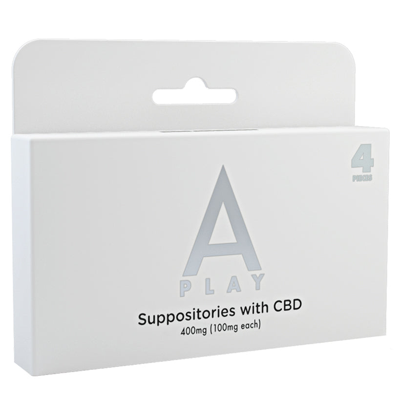 A-Play Suppositories with CBD-400mg (1... 0301-25-BX