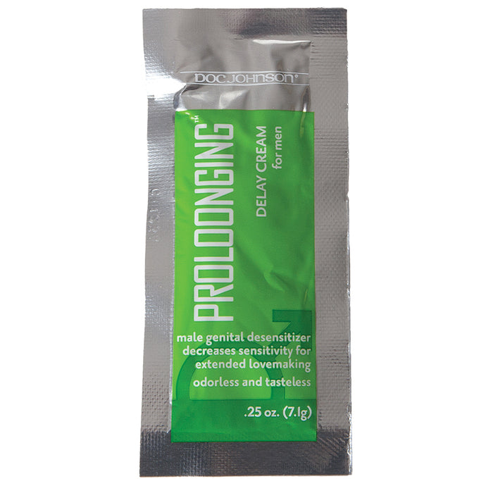 Proloonging Delay Cream Foil .25oz Bag... 1310-50-BU
