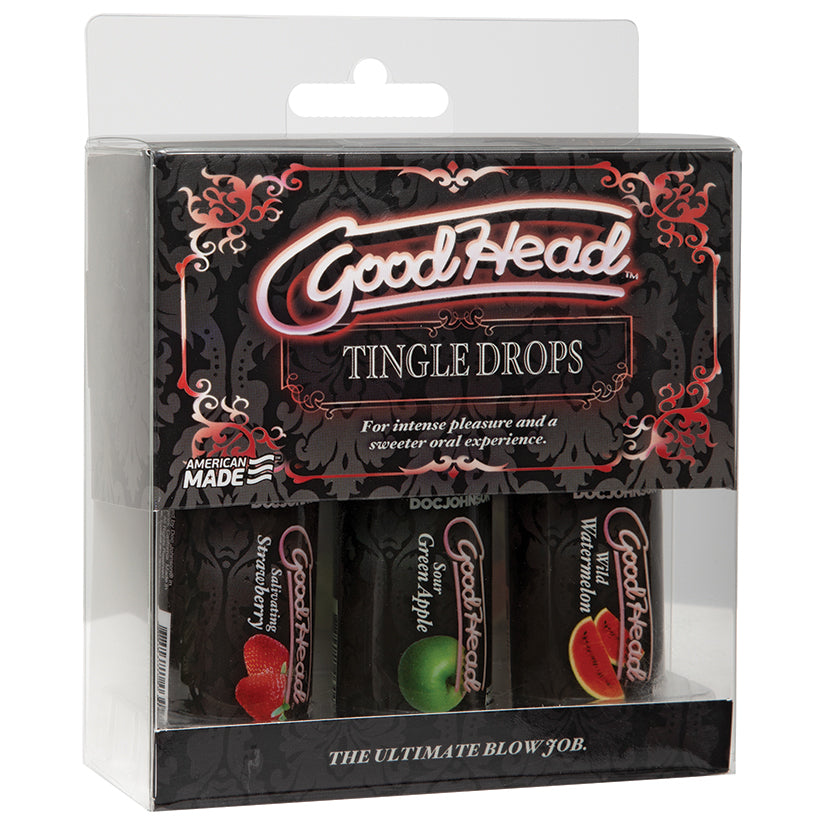 GoodHead Tingle Drops 3 Pack 1oz 1360-13-BX