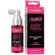 Load image into Gallery viewer, GoodHead Deep Throat Spray-Sweet Straw... 1360-18-BX