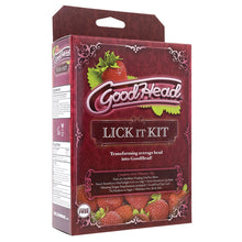Load image into Gallery viewer, GoodHead Lick It Kit-Strawberry 1360-21-BX
