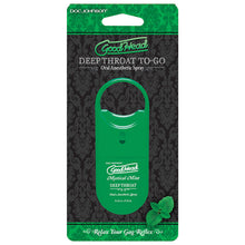 Load image into Gallery viewer, GoodHead Deep Throat Spray To Go-Mint ... 1360-31-CD