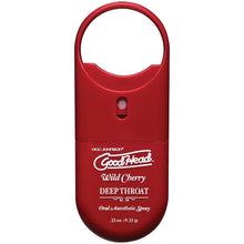 Load image into Gallery viewer, GoodHead Deep Throat Spray To Go-Cherry .33oz