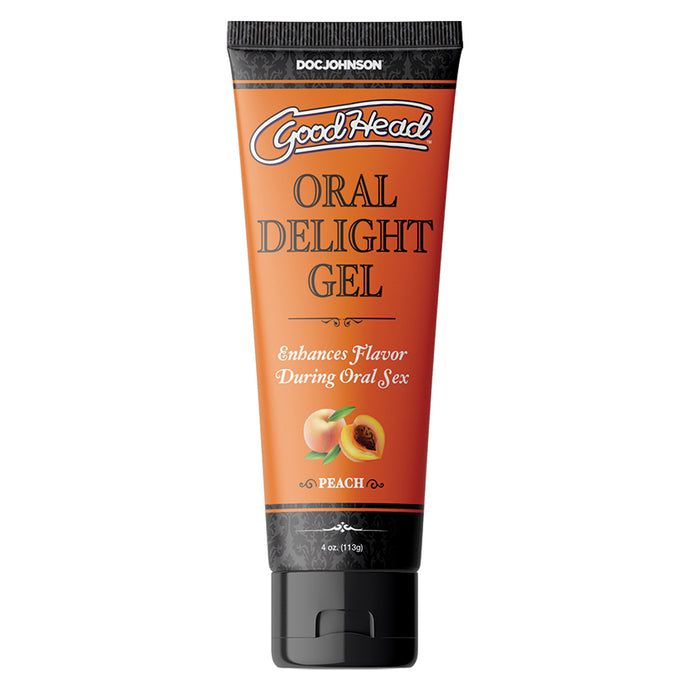 GoodHead Oral Delight Gel-Peach 4oz Bu... 1361-09-BU