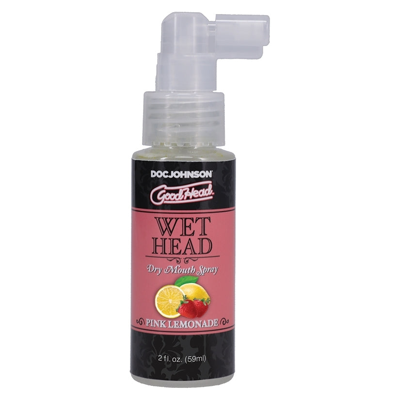 GoodHead Wet Head Dry Mouth Spray-Pink Lemonade 2oz