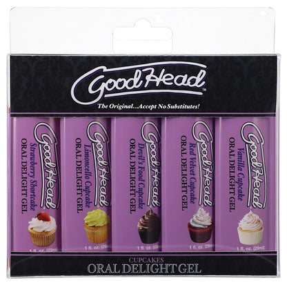 GoodHead Oral Delight Gel-Cupcakes 1oz... 1361-36-BX