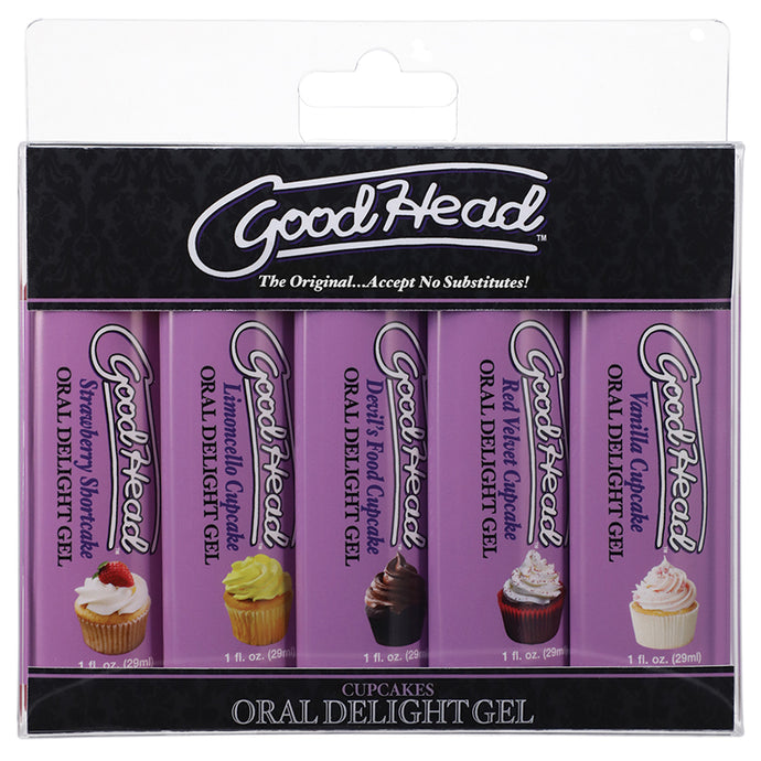 GoodHead Oral Delight Gel-Cupcakes 1oz... 1361-36-BX