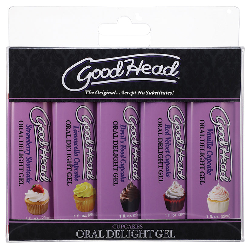 GoodHead Oral Delight Gel-Cupcakes 1oz... 1361-36-BX