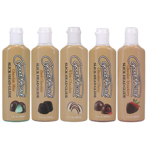 GoodHead Slick Head Glide-Chocolate 1oz 5Pk