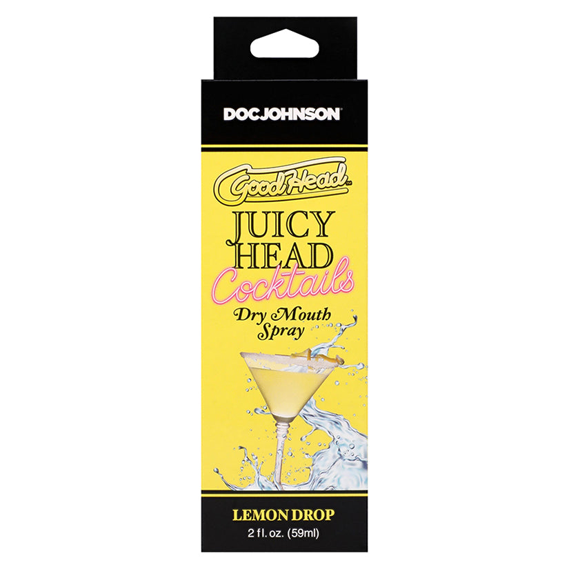 GoodHead Juicy Head Cocktails Dry Mouth Spray-Lemon Drop 2oz