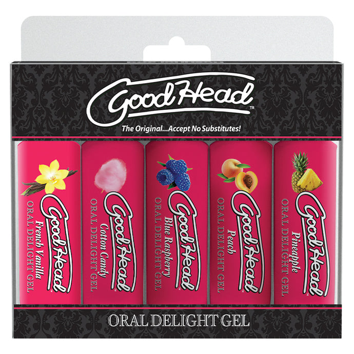 GoodHead Oral Delight Gel-5 Pack 1oz 1361-70-BX