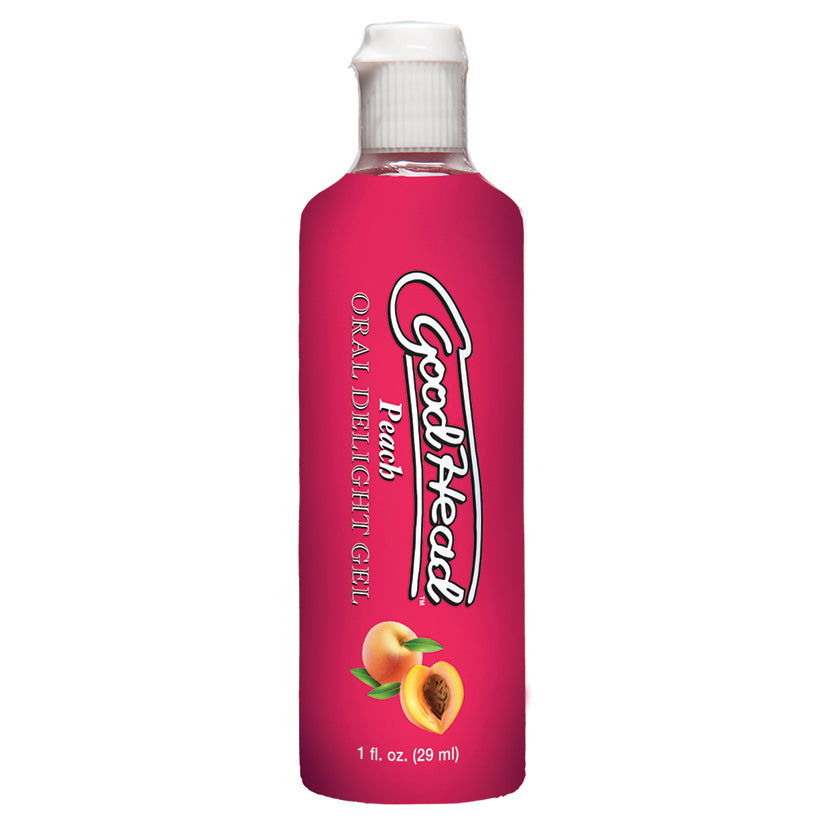 GoodHead Oral Delight Gel-Peach 1oz Bu... 1361-73-BU