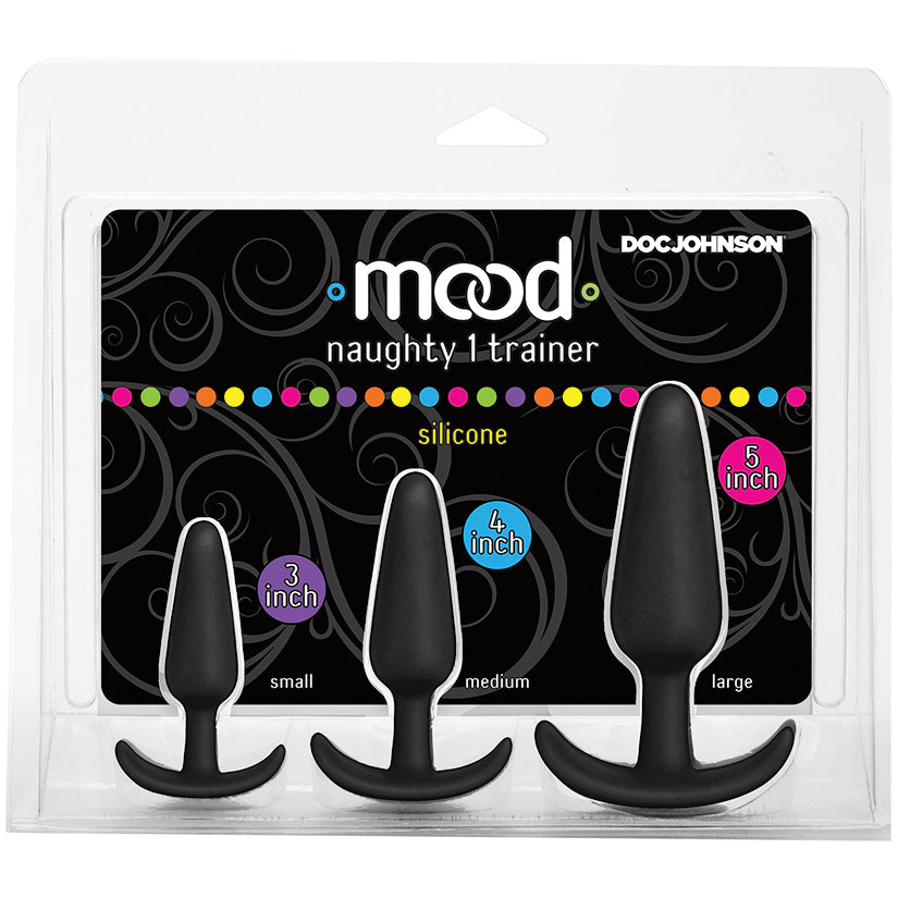 Mood Naughty 1 Silicone Trainer Set-Bl... D1470-50CD