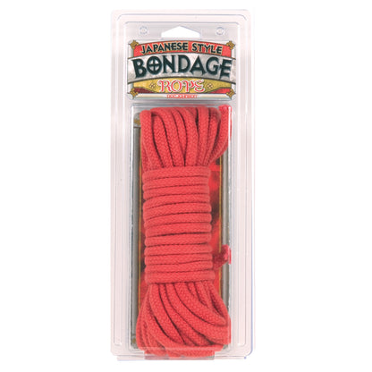 Japanese Style Bondage Rope-Red 2100-02-CD