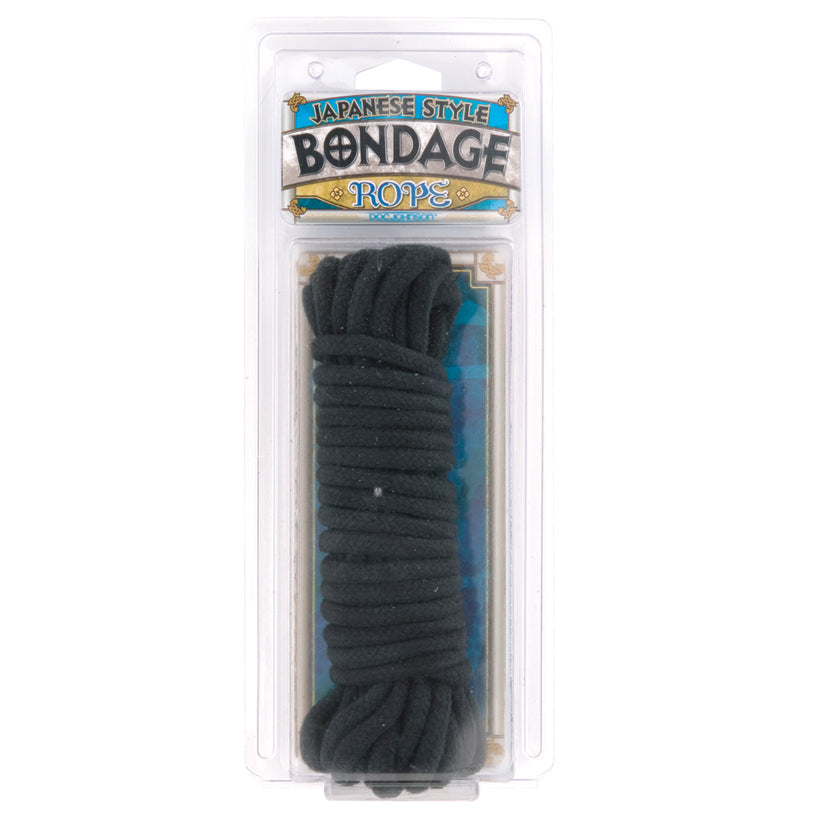 Japanese Style Bondage Rope-Black 2100-03-CD