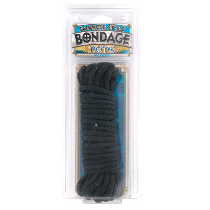 Japanese Style Bondage Rope-Black 2100-03-CD